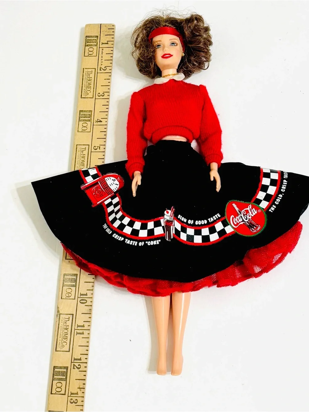 Coca-Cola Barbie Doll Vintage 1999 Sweetheart Collector Edition Mattel Necklace